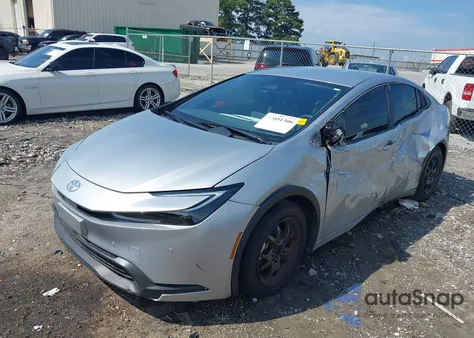 2023 Toyota Prius Le из США, поврежденный, VIN JTDACAAU7P3007314